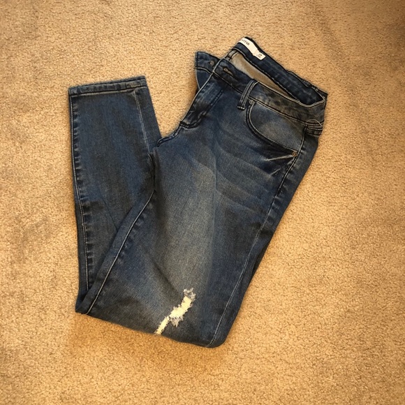JustFab | Jeans | 3 For 5 Ripped Jeans 